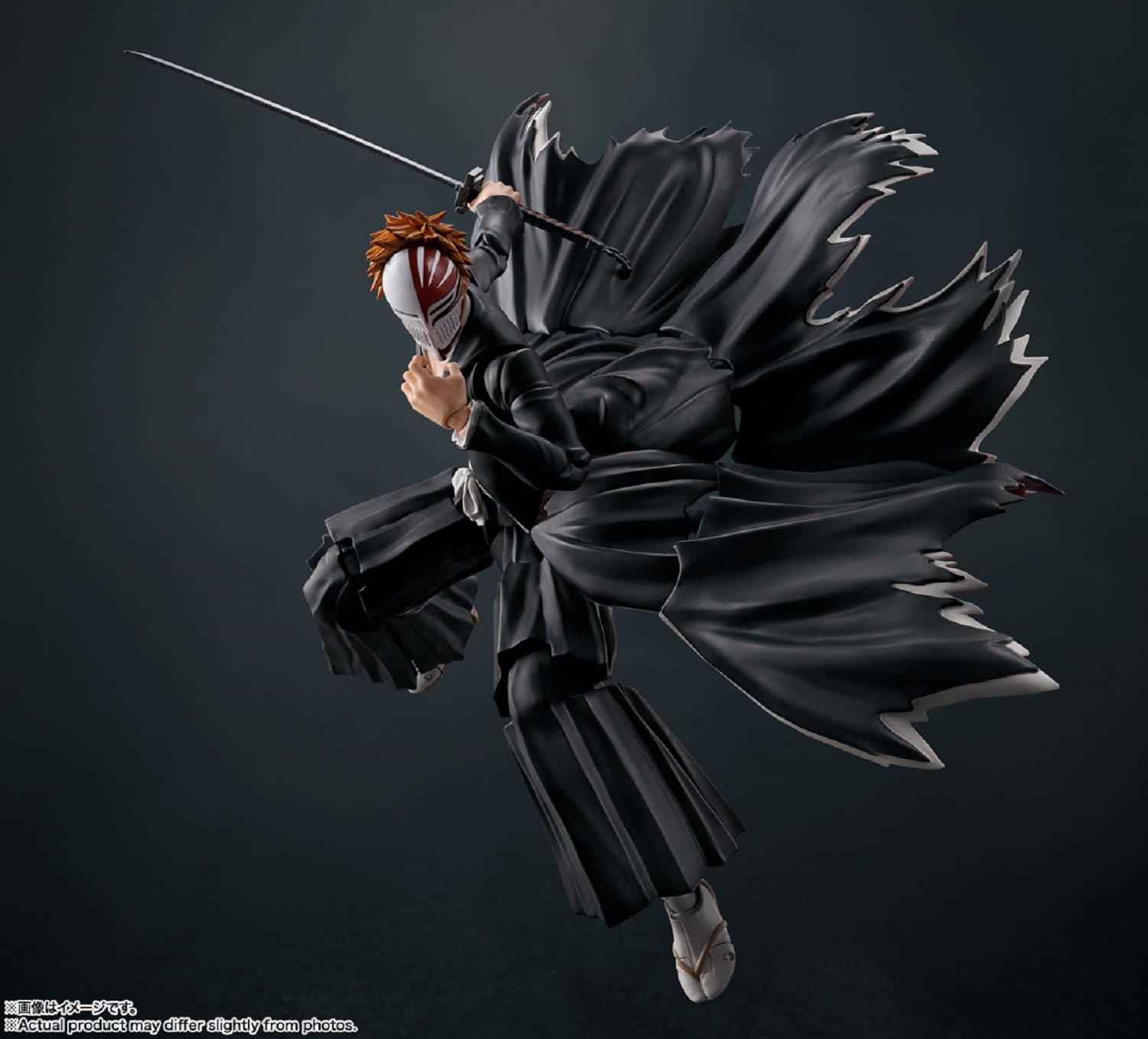 ブリーチ　BLEACH　黒崎一護　無月　フィギュア 28cm Amazon.co.jp: TAMASHII NATIONS S.H.フィギュアーツ BLEACH