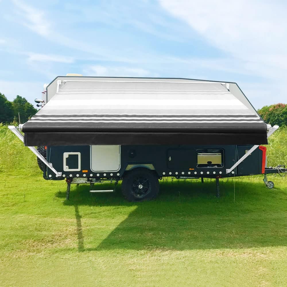 Buy Suncode White RV Modular Retractable Manual RV Awning Frame