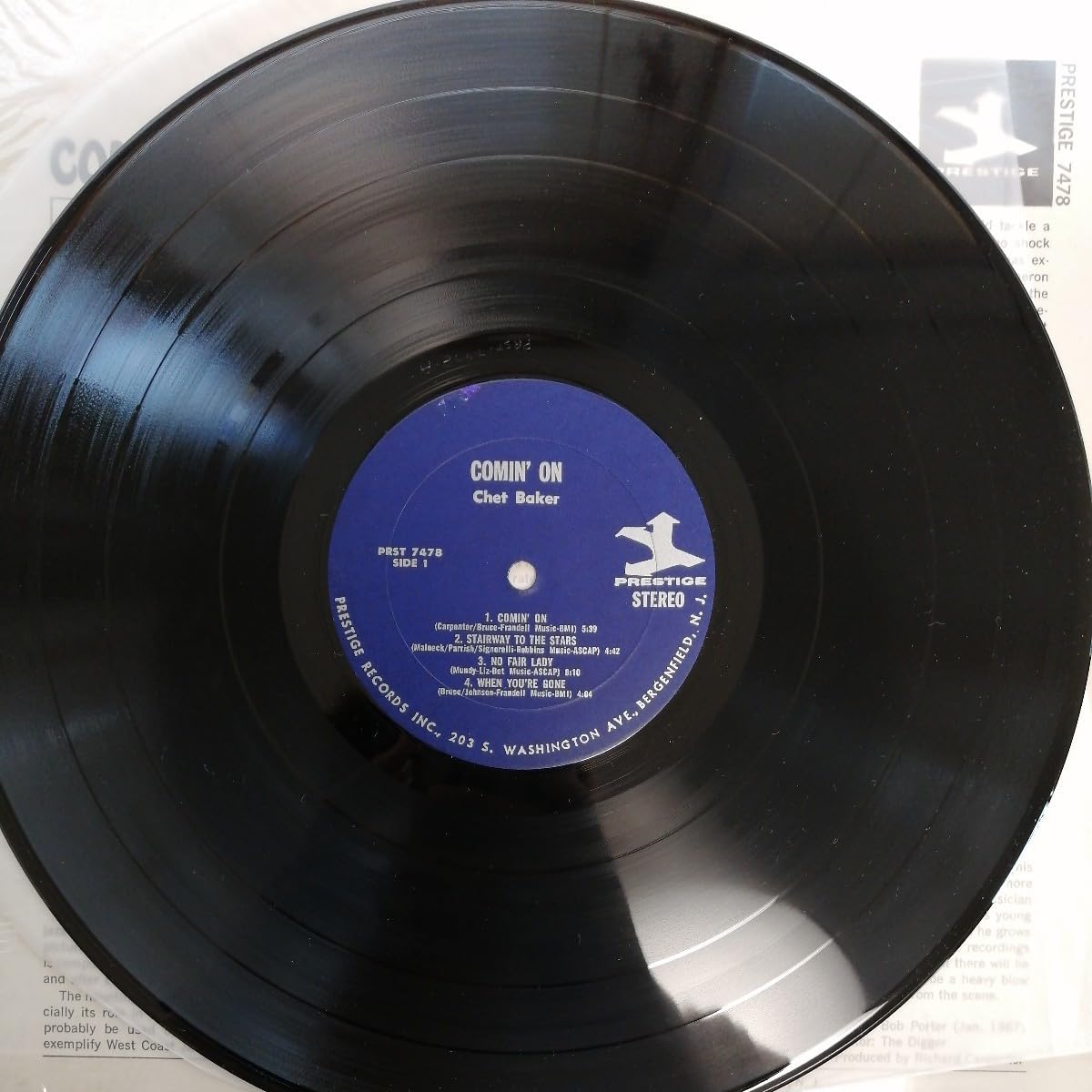 Amazon.co.jp: USオリジナル van gelder刻印 Chet Baker Comin Amazon.co.jp: USオリジナル van gelder刻印 Chet Baker Comin