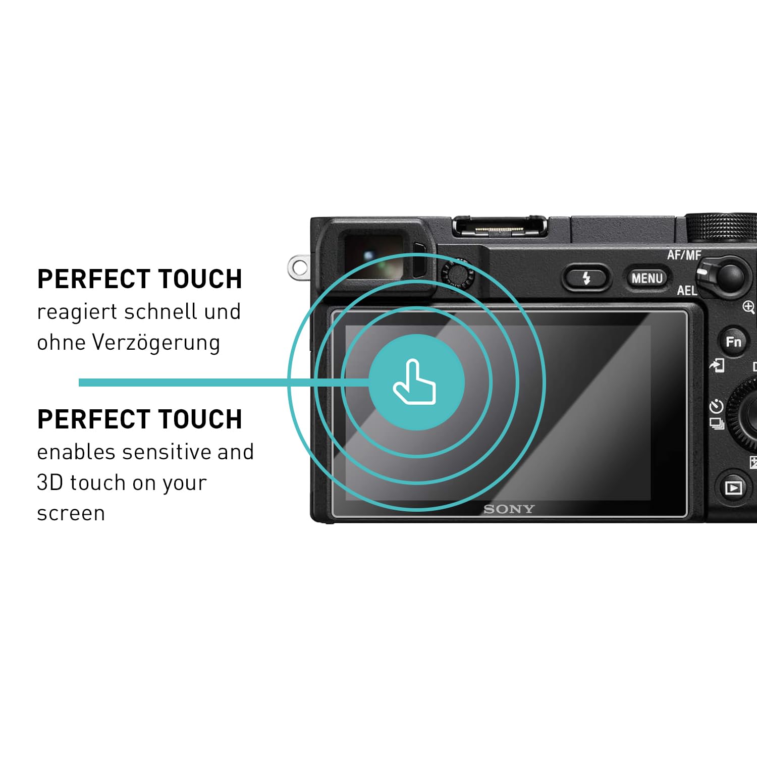 2 Pièces BROTECT Matte Film De Protection D'écran Mat Pour Sony Alpha 350 1901654