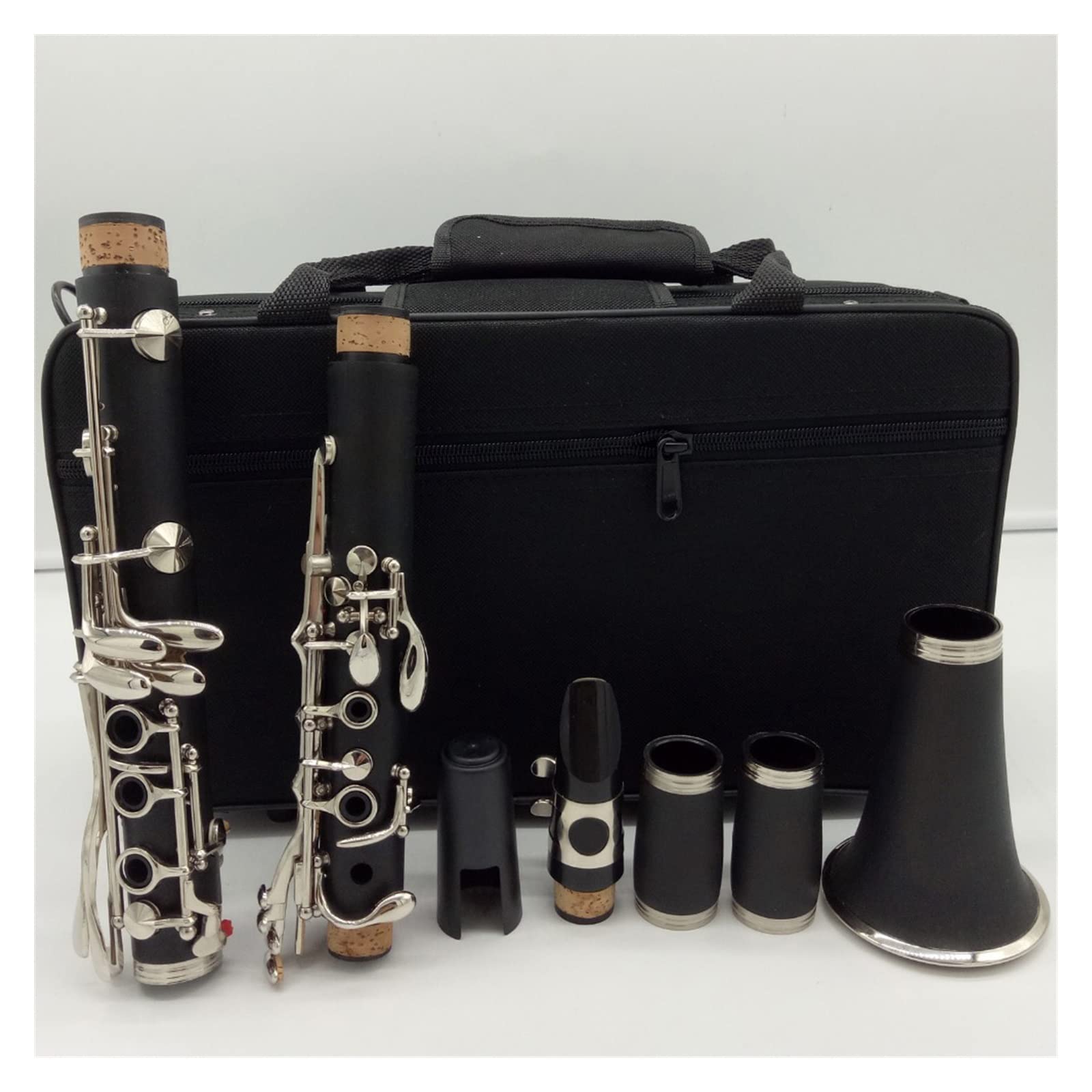 Nuevo Estudiante 17 Teclas BB Clarinete E11 Profesional Buffet Baquelita Clarinete Boquilla Accesorios Estuche Estudiantes Clarinete