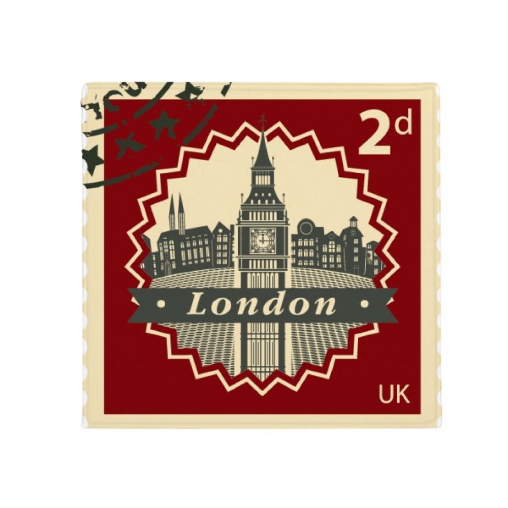 Tapis de sol Big Ben Londres 50x50cm antidérapant multicolore