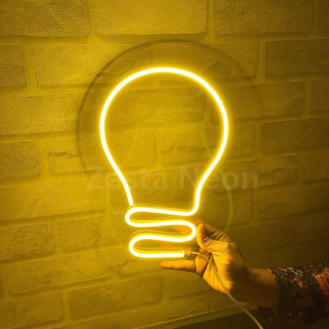 Zesta Bulb Room Decor Lights Strip Light/Home Decor Lights For Living Room Decor/Bedroom Wall Decor/Gaming Room Accessories/Neon Lights for Wall