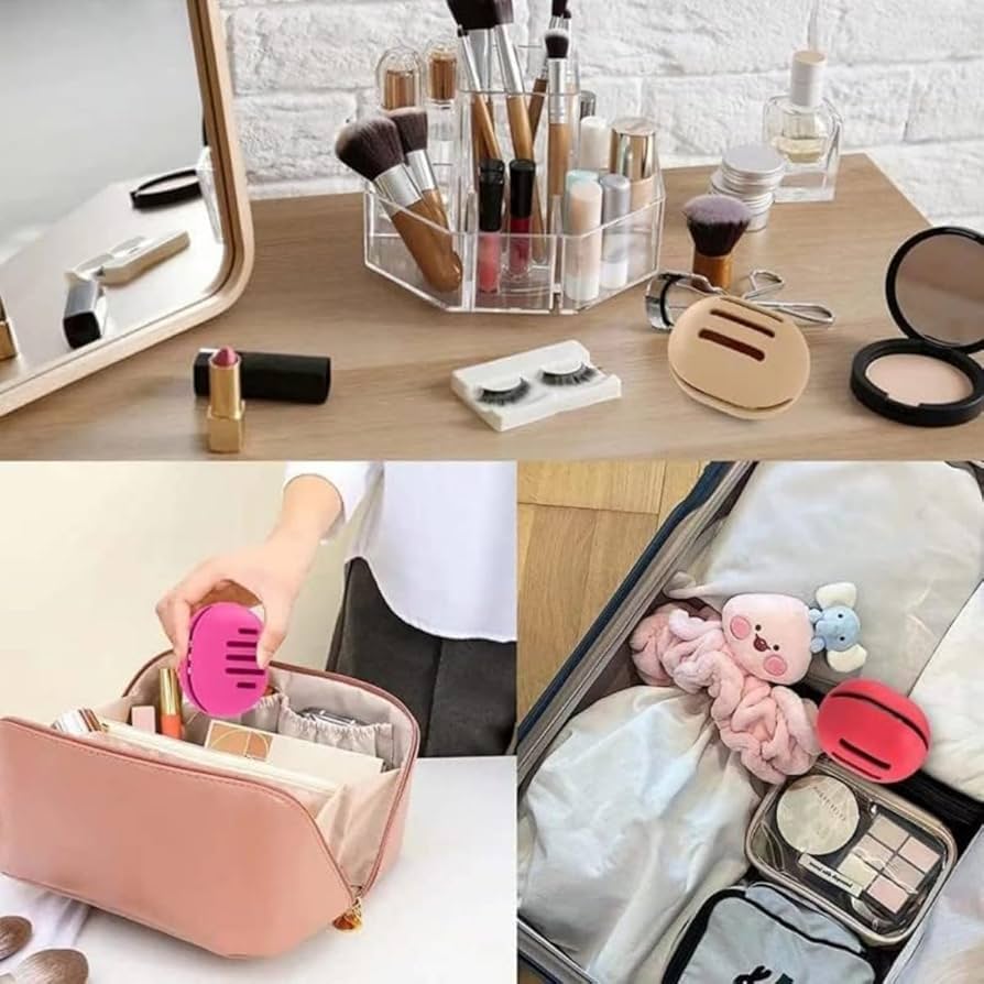 Amazon | Rcuihak スポンジケース 美容スポンジ収納ボックス