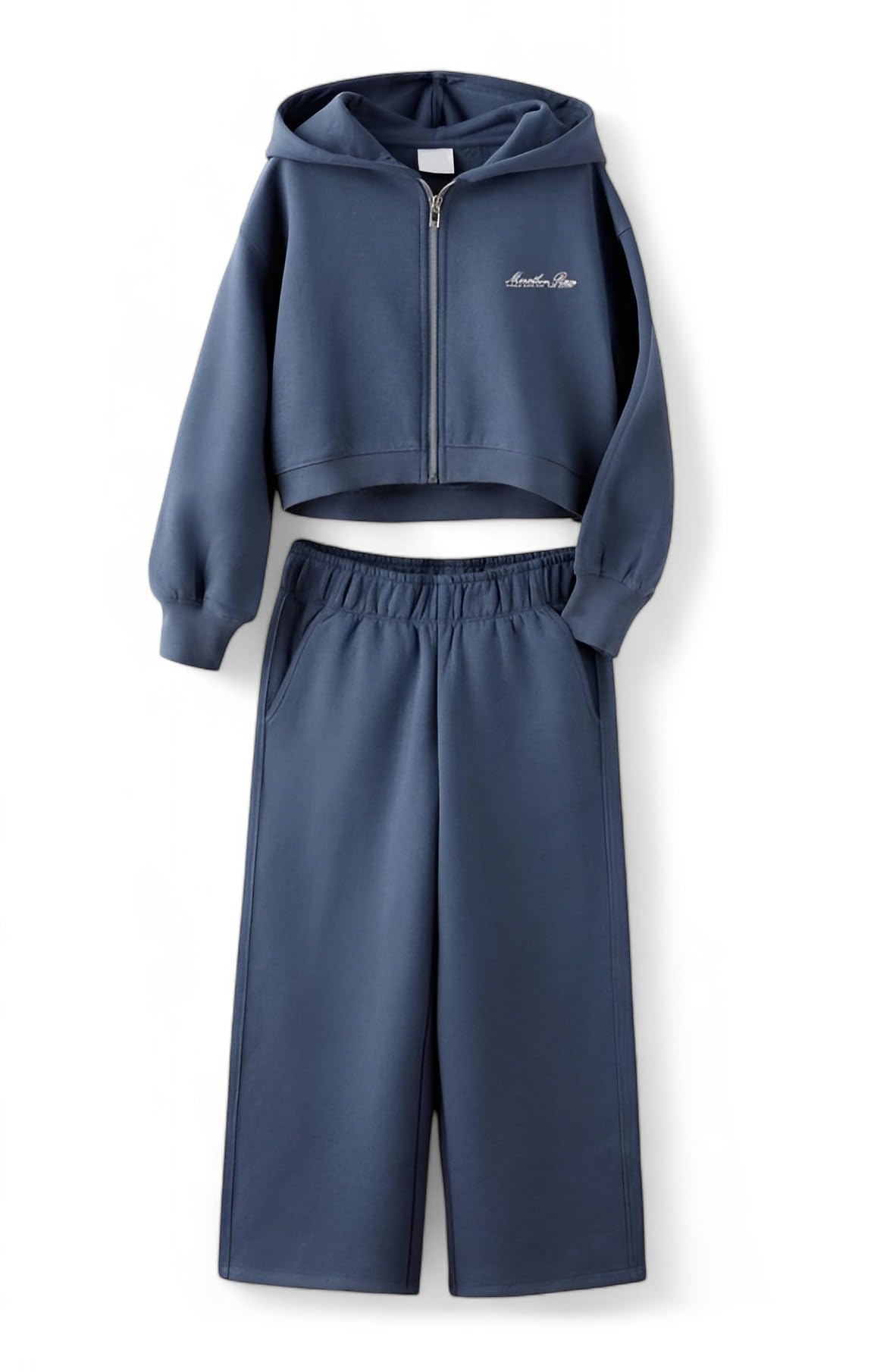 Alan Jones Clothing Girls Solid Tracksuit Co-ords Set-picture-31