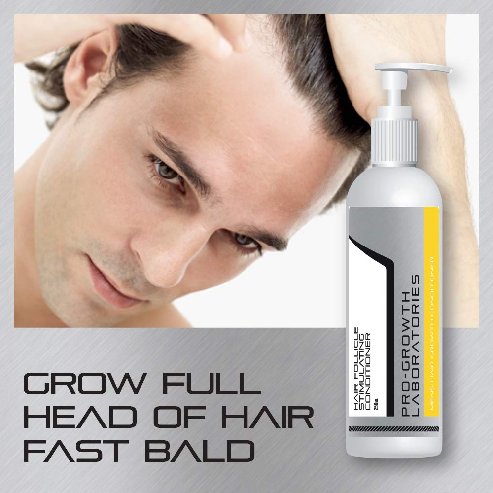PRO GROWTH MENS HAIR FOLLICLE STIMULATING HAIR GROWTH CONDITIONER NO BALD
