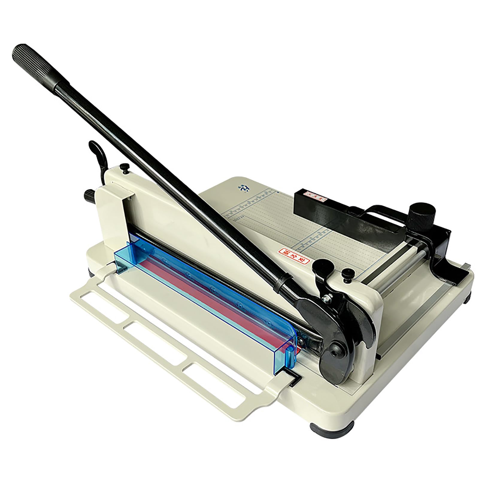 Taglierina Manuale per Carta Formato A4, Multifunzione con Diverse Impostazioni di Taglio, Larghezza di Taglio: 315 Mm, Spessore di Taglio: 0,1-36 Mm, Tolleranza di Taglio: 0,02 Mm