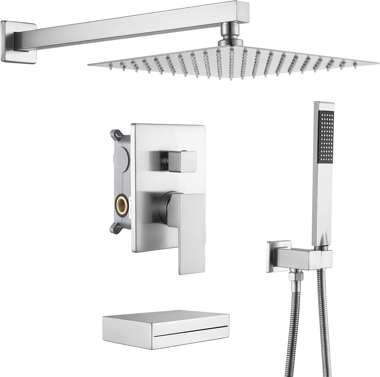 KES Shower Faucet Set Shower System with Tub Spout Shower Valve Trim