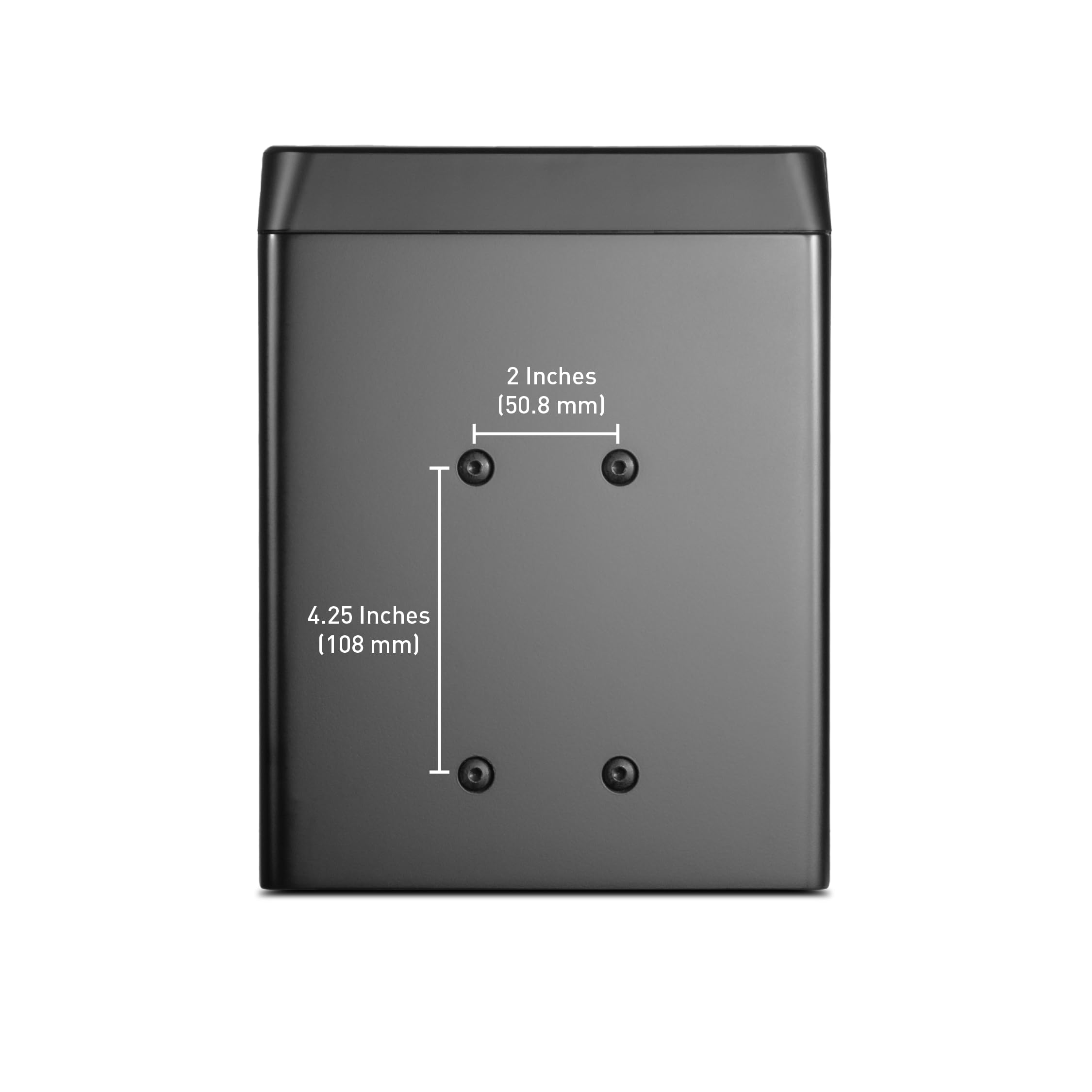 Kali Audio SM-5-C, passiver 3-Wege-Studiomonitor (Hochleistungsbox, 5-Zoll-Tieftöner, 4-Zoll-Mitteltöner, 1-Zoll-Metallkalotten-Hochtöner, professionelle Schallwandler-Technologie), Schwarz