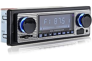 Classic Bluetooth Car Stereo: Experience Superior Sound and Seamless Connectivity on the Road!