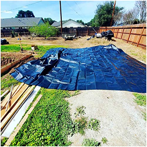 Hdpe Pond Skins For Fish 12Mil Uv Resistant Pond Tarp Liner Black Durable Flexible Liners 3.3X10 6.5X10 10X10 10X20 13X13 13X20 16.5X20 20X20 23X23Ft For Koi Or Fish Duck And Waterscape ( Size : 10X20 #TOP4