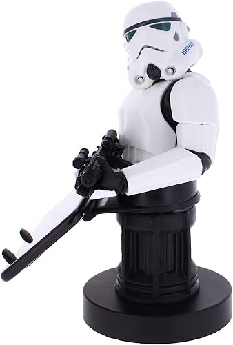 Vista 5 de Exquisite Gaming Imperial Stormtrooper Cable Guy - Soporte para teléfono móvil y controlador multicolor