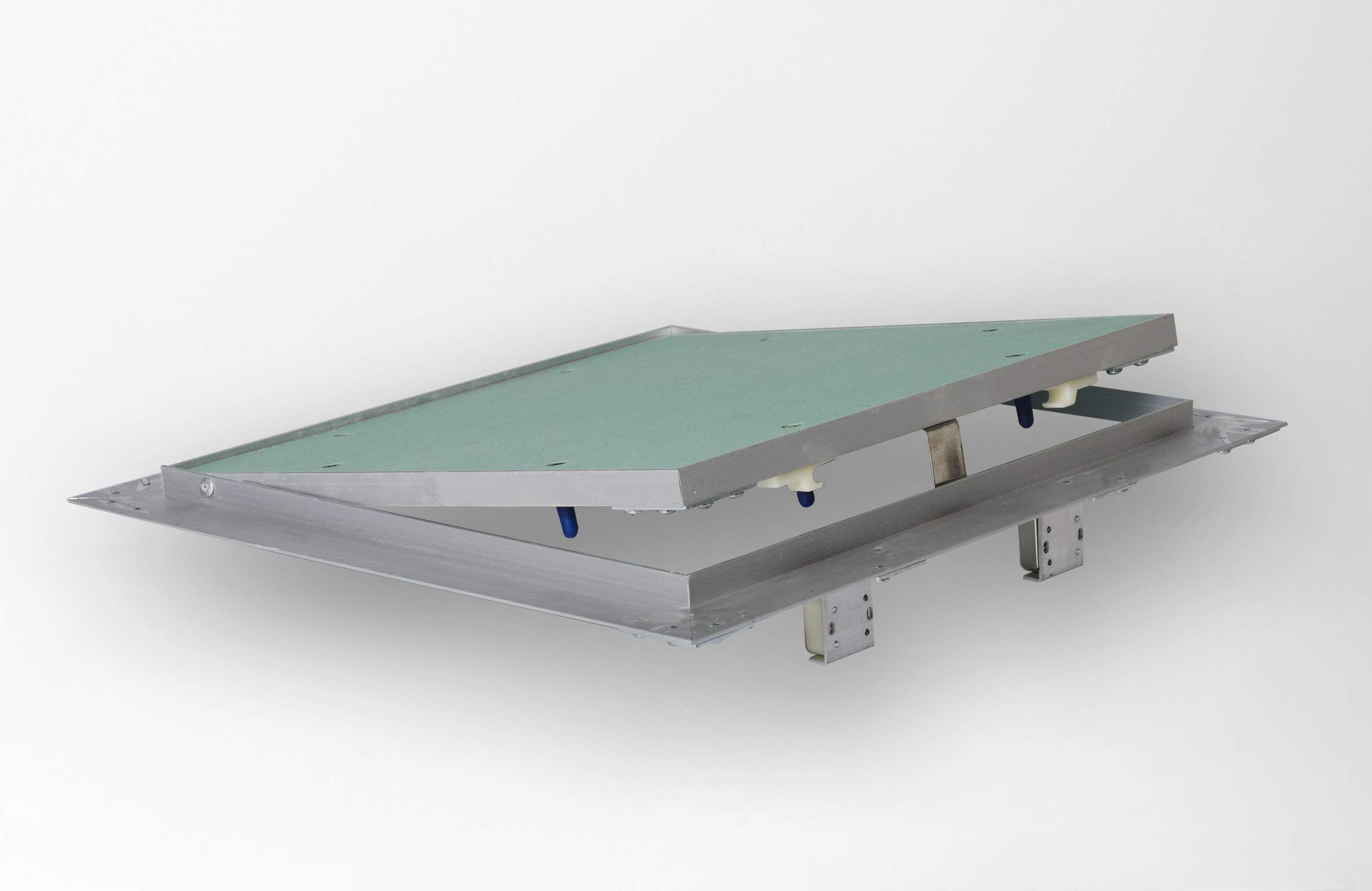 AKIFIX NAMCP04089CP - Jarra de inspección de cartón yeso, con marco de aluminio revestido – Placa de 13 mm – Tamaño exterior – 50 x 80 cm