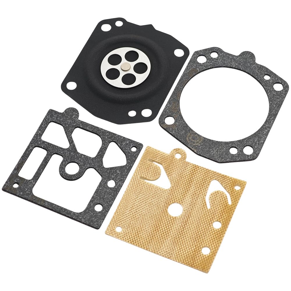 Huzlsdyg One Color 10Pcs Chainsaw Carburetor Repair Kit Fit For Ms270 Ms280 Ms290 Ms390 Ms341 Ms361 Ms440 Ms441 Ms461 Diaphragm Gasket Rebuild