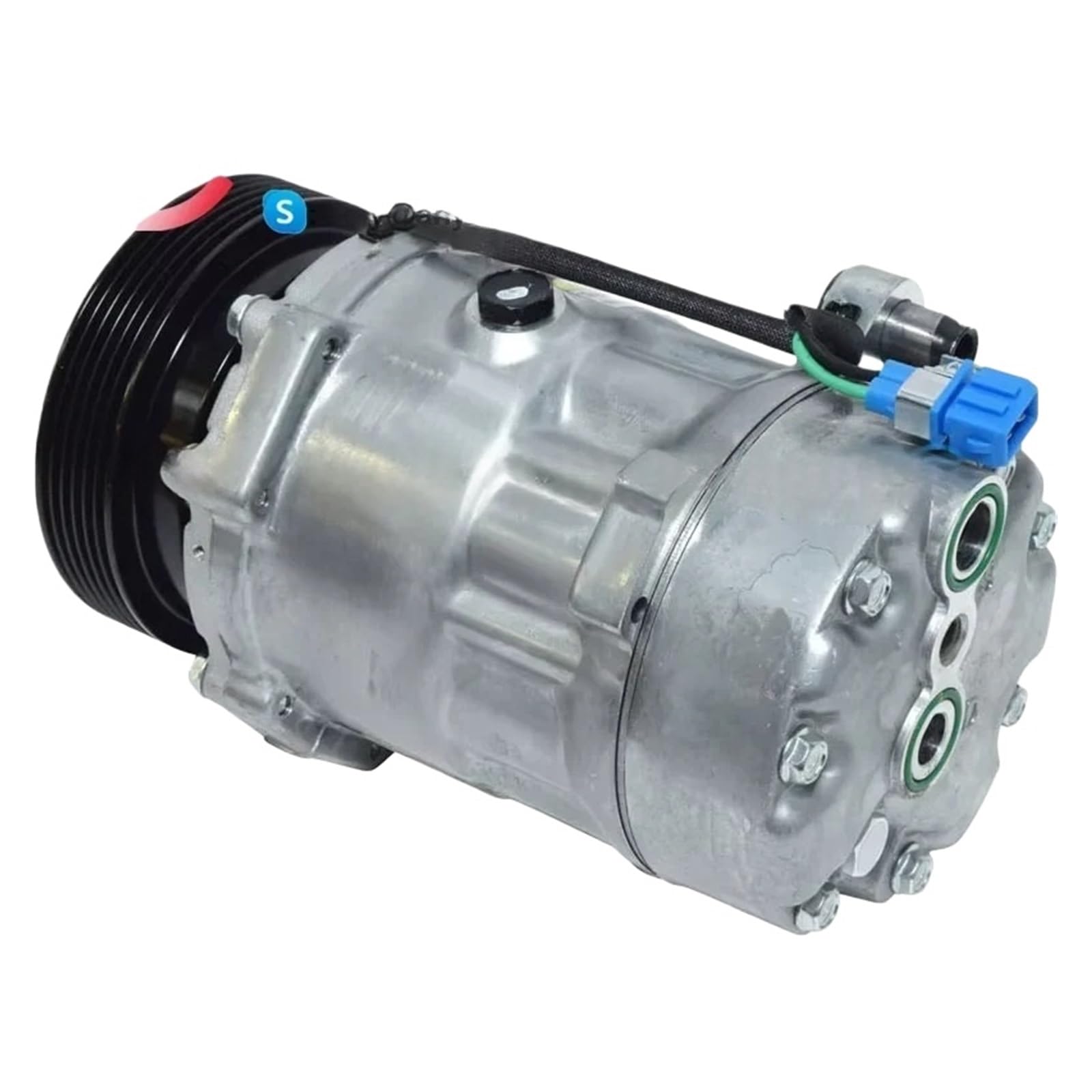 Hxpohyzpq One Color 7M0820803n 7M0820803p Sd7v16 6Pk Car Auto Ac Compressor Compatible For Vw Cabrio Golf Jetta Passat