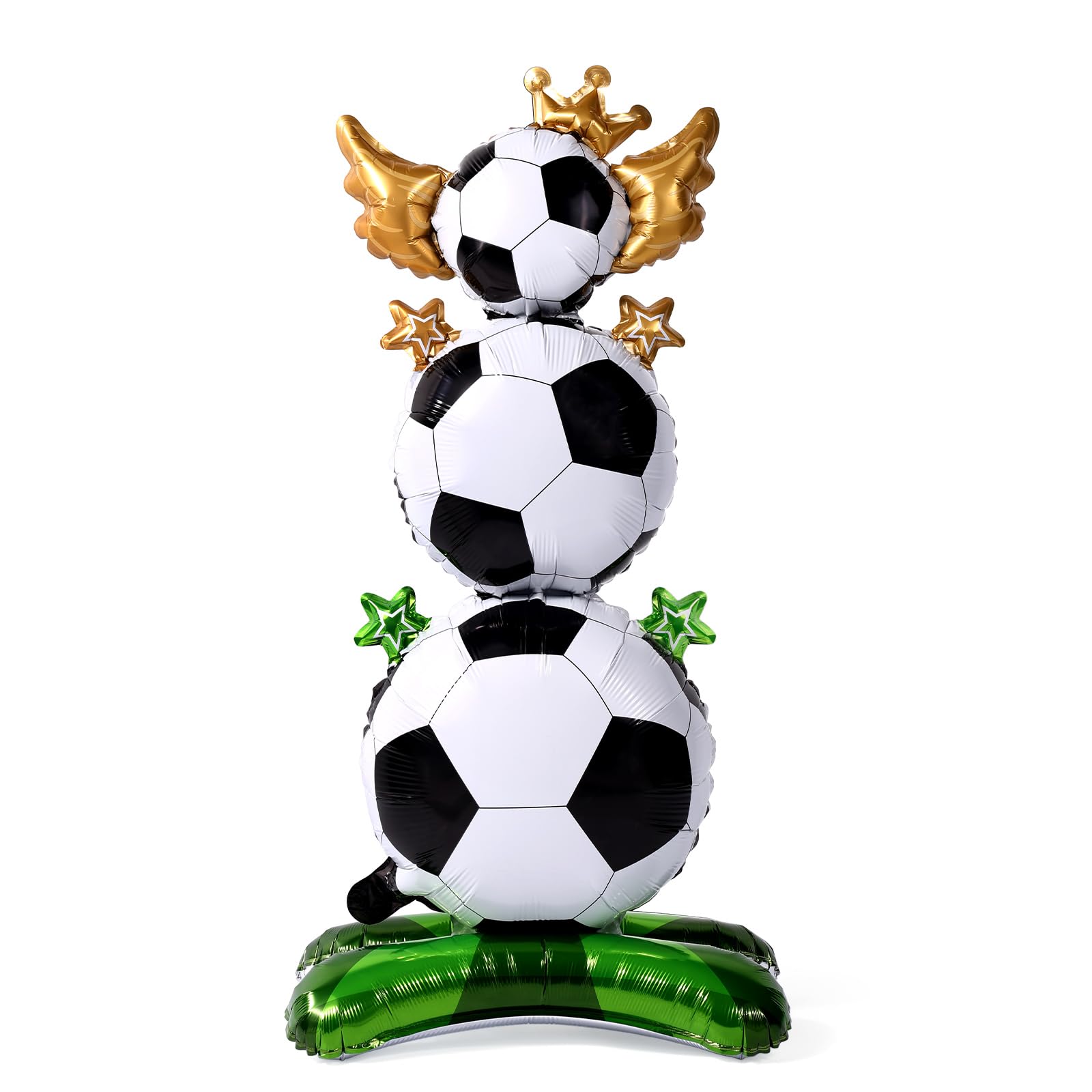 Large Soccer Trophy Balloon, 97x41cm/38.1x16.1in Soccer Balloons & Trophy Foil Balloons for Birthday Party Decorations Sports Cup Party Supplies