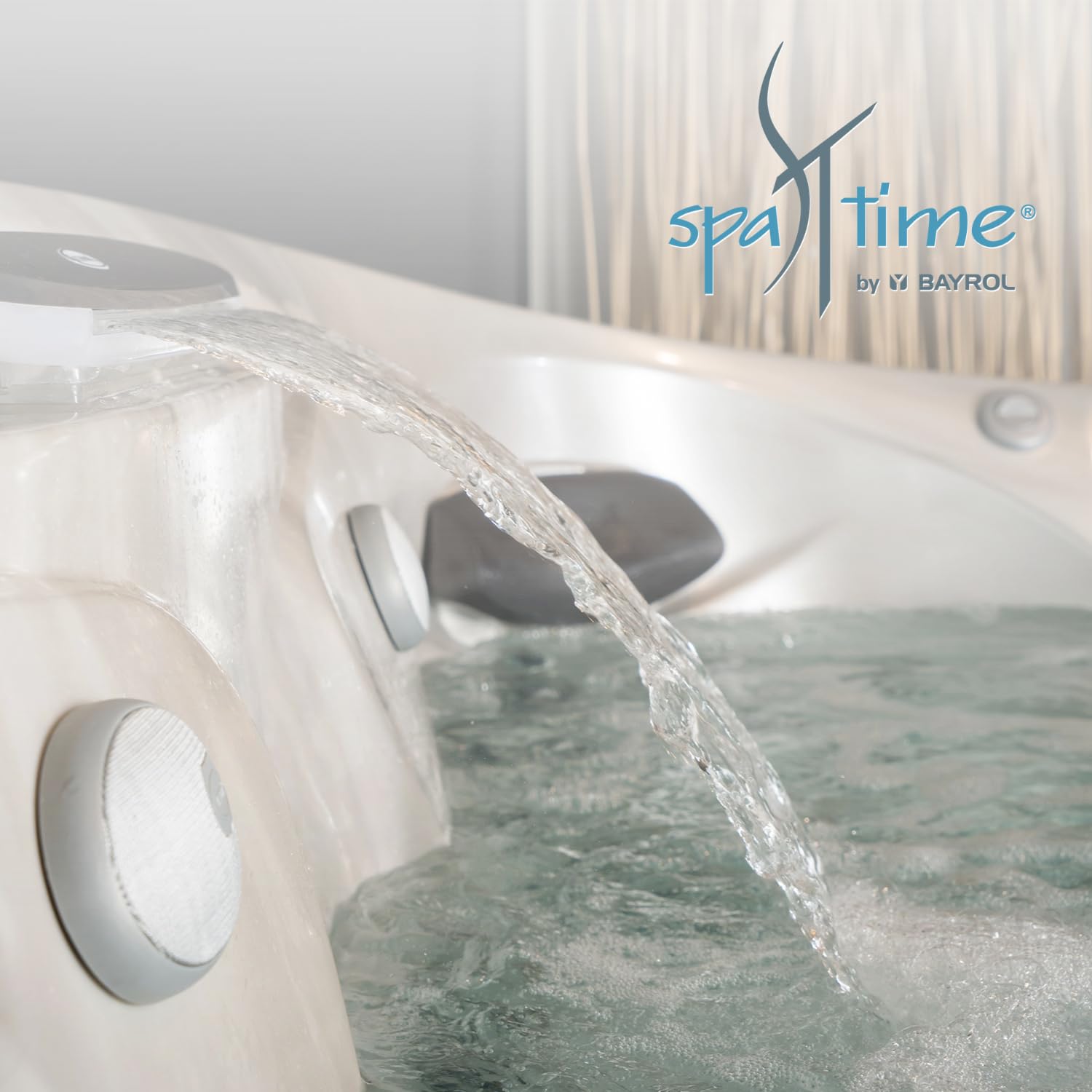 SpaTime by BAYROL 20g Brom Tabletten Whirlpool 0,8 kg - Whirlpool Wasserpflege mit Brom - geruchsarme Wasserdesinfektion mit Dauerwirkung - langsam und rückstandsfrei löslich - Whirlpool Desinfektion