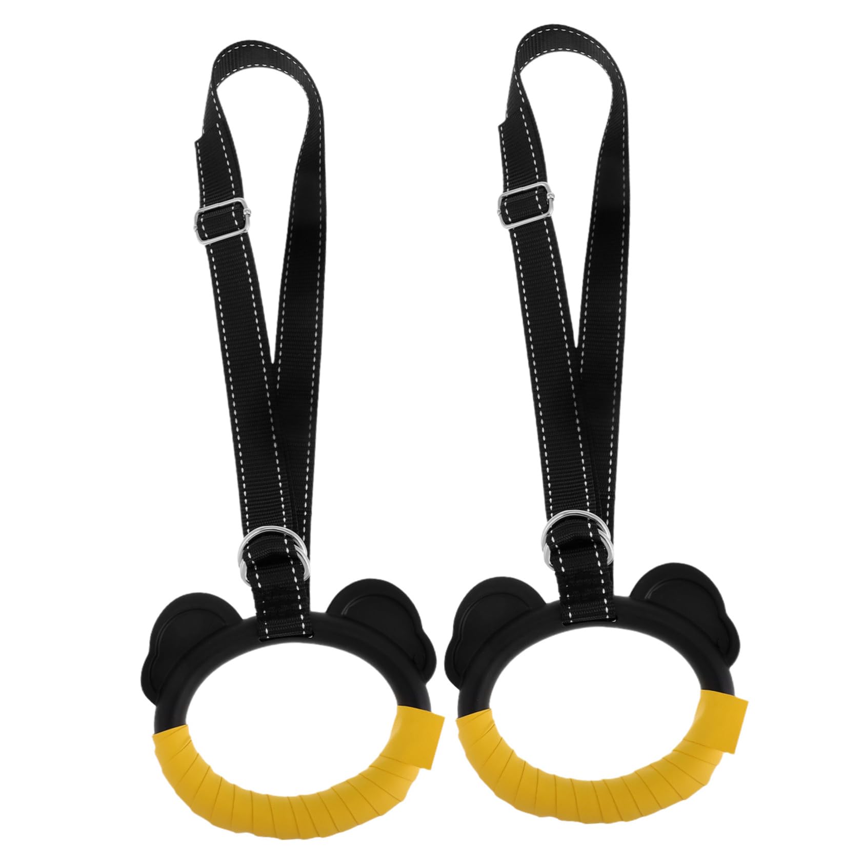 BESTonZON Nylon Steel Pp Material Exercise Equipment for Boys and Girls Heavy Duty Gymnastic Rings Boys and Girls Gymnastic Rings