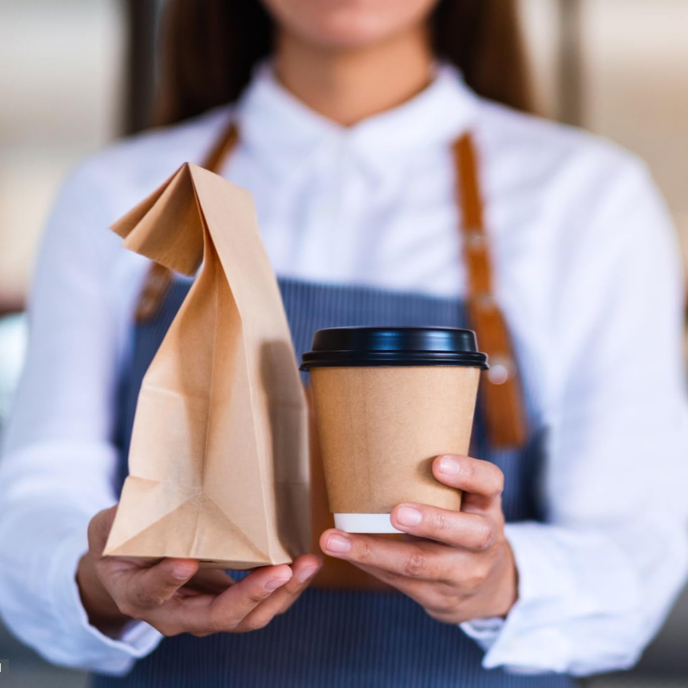 Borsa per il pranzo in carta da 2,3 kg, 100 pezzi, marrone, per bambini, sandwich, sacchetti di carta per alimenti, grandi dimensioni, snack, mestiere, riciclabili, usa e getta, imballaggio al forno