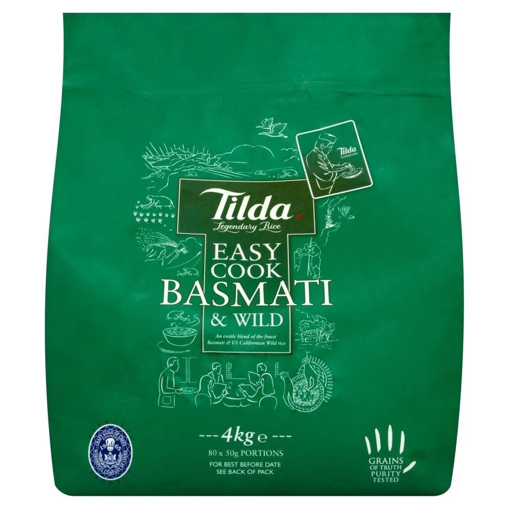 Tilda Basmati & Wild Rice (500g) Pack of 6 Everything Else