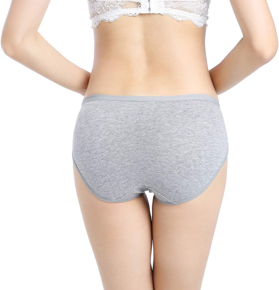 Closecret Women Comfort Cotton Stretch Bikini Cut Panties Multi Pack Breathable Underwear - Image 4