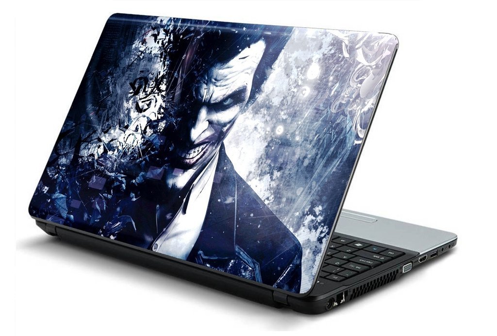 Elton Joker Abstract Theme 3M Skin Case Vinyl Laptop Skin Case Sticker Reusable Protector Cover Case for 11.6" -15.6" Inch Acer Leonovo Sony Asus Toshiba Hp Samsung Dell