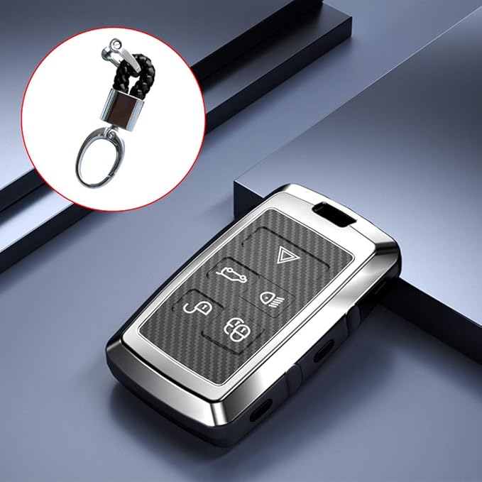 ontto Autoschlüssel Hülle Cover für?Range Rover Velar Evoque Land Rover Discovery 5 Sport Jaguar