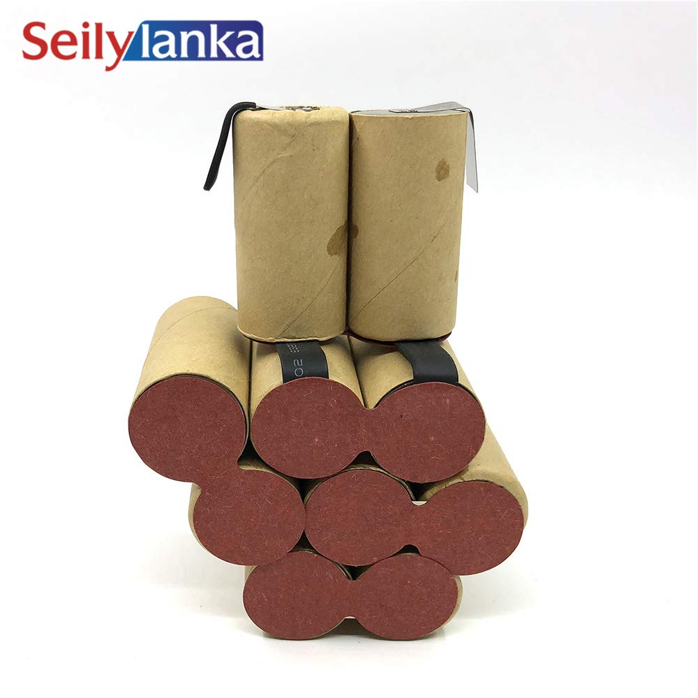 Seilylanka3000mAh for Lematec 12V Ni MH Battery Pack CD WA 12 WA12 NCT Power Block PP PP12V for self-Installation