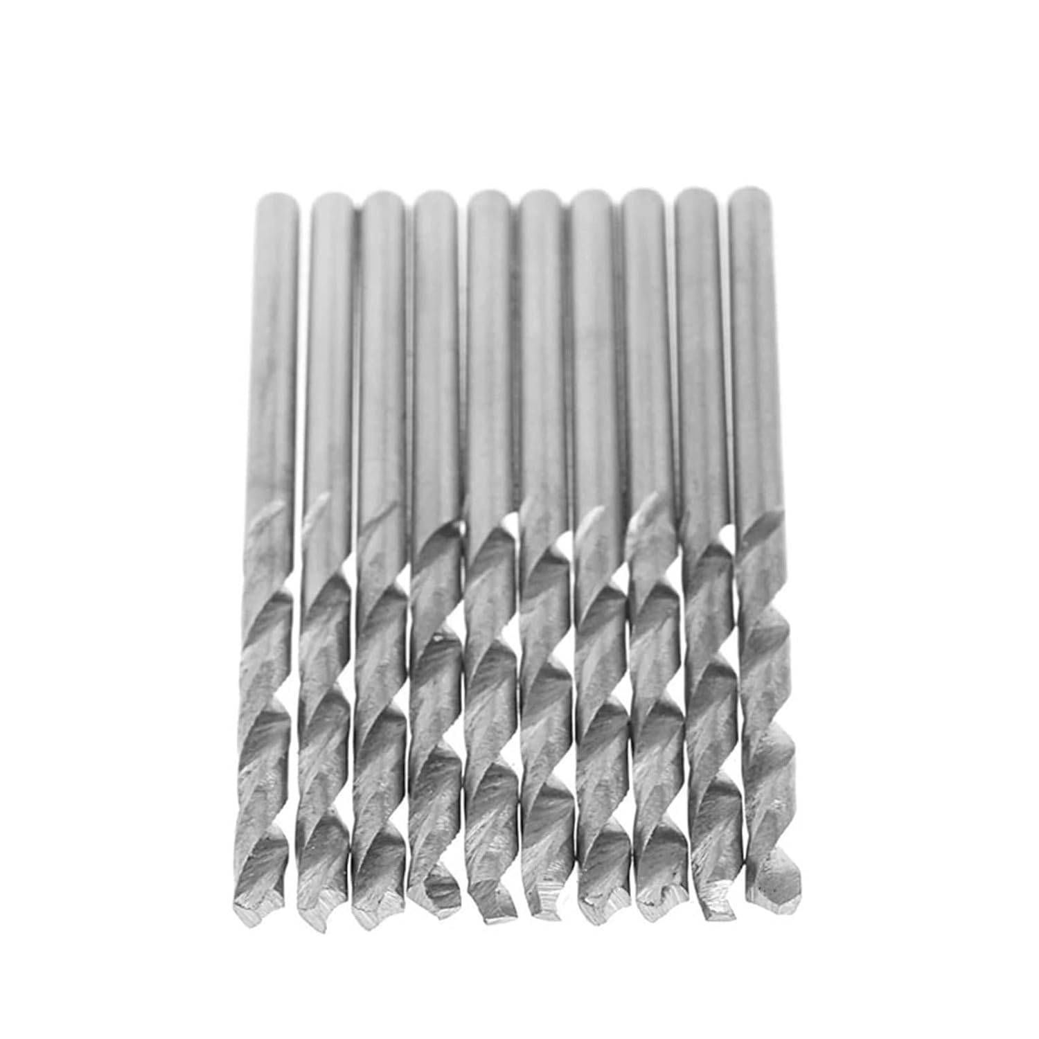 Foret hélicoïdal, Forets Hélicoïdaux HSS 10 Pièces, 0.5-1mm for Métal, Bois Et Plastique