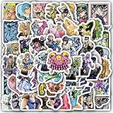 60Pcs JoJo Stickers Decal Vinyl Waterproof Adventure for Motorcycle Bike Water Bottle Cup Laptop Guitar Skateboard Luggage Box Scrapbook Journal