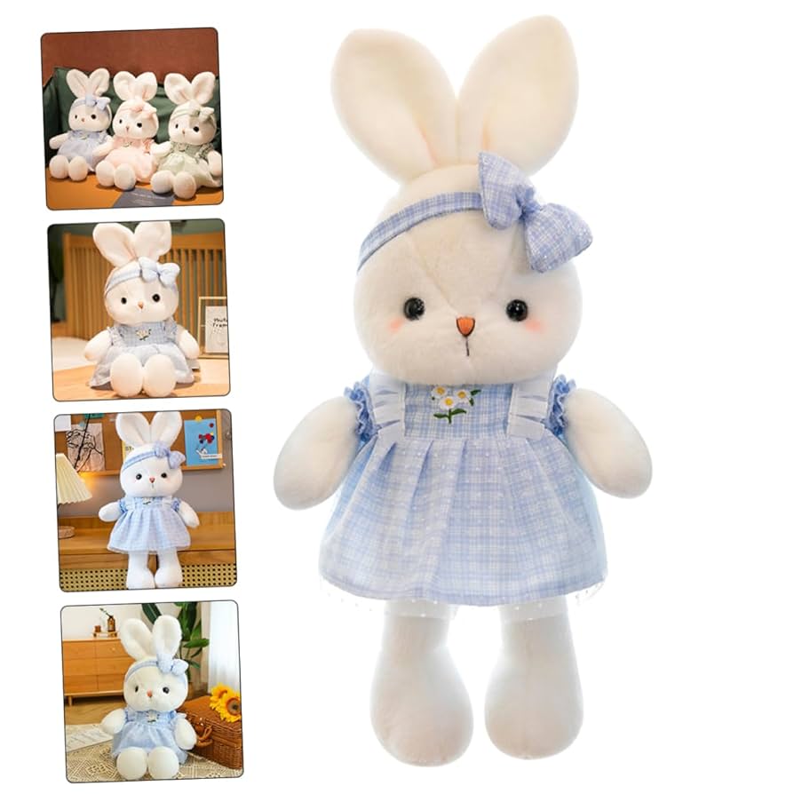 Dan Dee イースター刺繍 うさぎ ぬいぐるみ Dan Dee イースター刺繍 うさぎ ぬいぐるみ Dan Dee イースター
