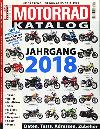 Motorrad-Katalog 2018 Motorrad-Katalog 2018