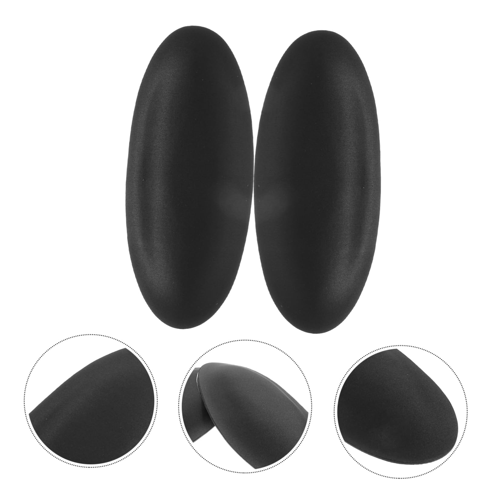 COLLBATH 1pair Self-Adhesive Soft Calf Pads for Crooked Legs Women Leg Shaping Sponge Support for Beautiful Calf Appearance