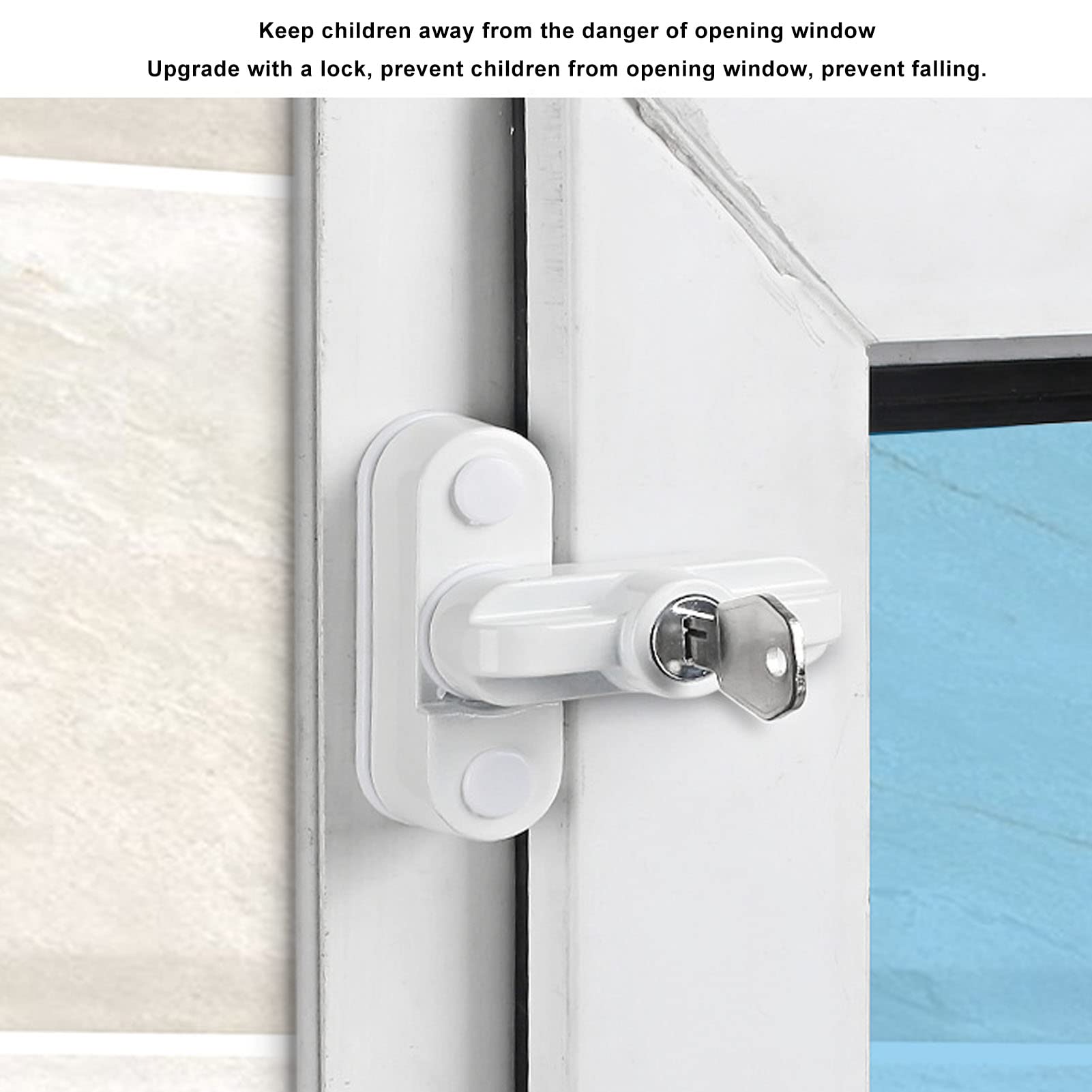 Commerciële aluminium draaideurvergrendeling - RVS 304 sleutelslot voor kantoor Commerciële aluminium draaideurvergrendeling - RVS 304 sleutelslot voor kantoor