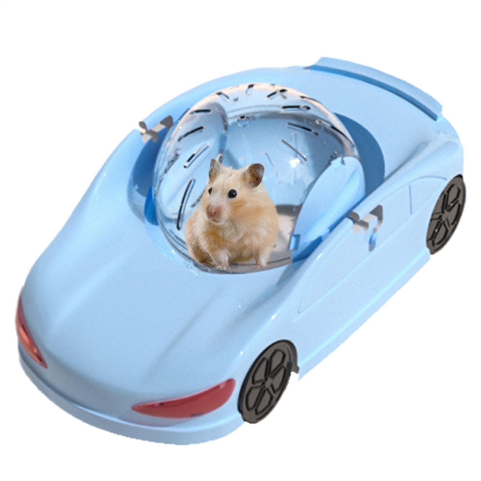 Hamster Running Ball | Funny Hamster Supersportwagen Toy | Rolling Ball Sports Car | Small Pet Running Toy | Transparent Exercise Wheel For Small Pets | Interactive Exercise Toys