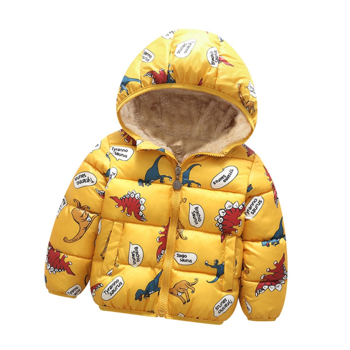 Bambini Puffy Giacca Puffy Tuta Sportiva Imbottita Zip Up Giacca Giacche Invernali Per I Bambini Soffice Giacca Crop Giacche Puffy Giacche Cappotto Cerniera Bambino