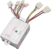 Vista 2 de Controlador de motor de velocidad de cepillo de 24 V 500 W para scooter eléctrico bicicleta e bicicleta triciclo