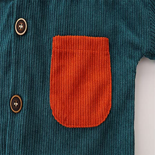 Toddler Boys Girls Long Sleeve Winter Warm Outwear Vest Jacket Coat Patchwork Colour Coat Jacket Casual Outerwear4