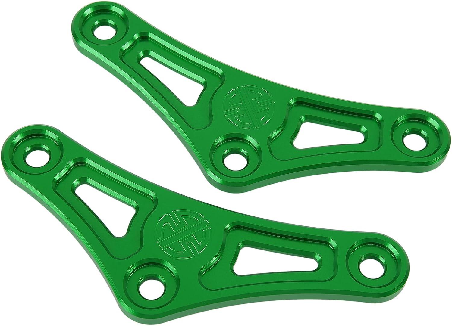 Motorcycle 30mm Lowering Link Adjustable Suspension Linkage Drop Compatible with Kawasaki Z900RS/CAFE 2018-2024 Z900 Z 900 2017-2024 Rear Shock Link (Green)