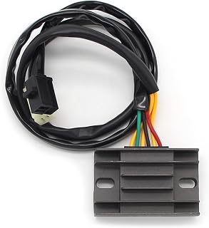 MbeLLO Motorcycle Voltage Regulator Rectifier For AX-1 NX250 MD21 1988-1992 MD25 1990 1991 1992 1993 1994 1995 31600-KW3-010