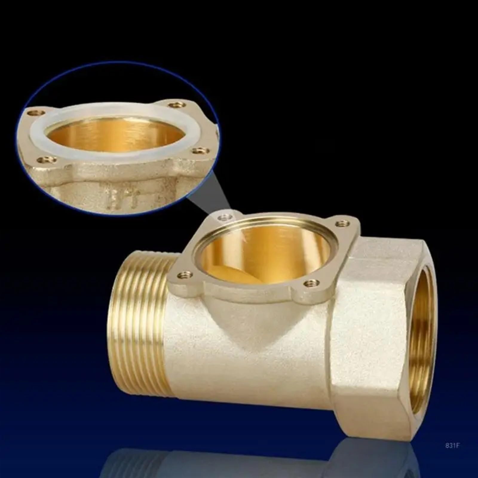 Flussostato dell'Acqua Interruttore di Controllo del Flusso dell'Acqua Sensore di Flusso Regolabile della Pompa dell'Acqua G1/2 a G1/2/G3/4 a G1/2 Connettore filettato(25mm to 20mm 120W)