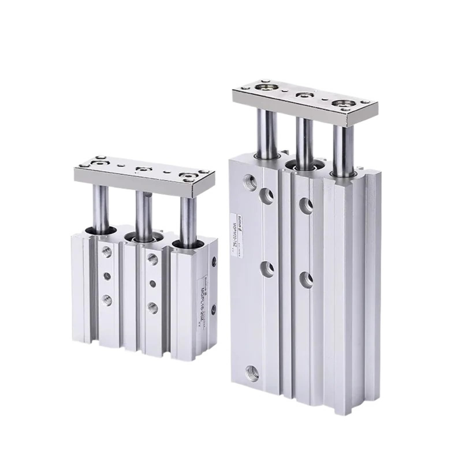 Vérin pneumatique MGPL32 compact avec guidage précis et course de 125mm