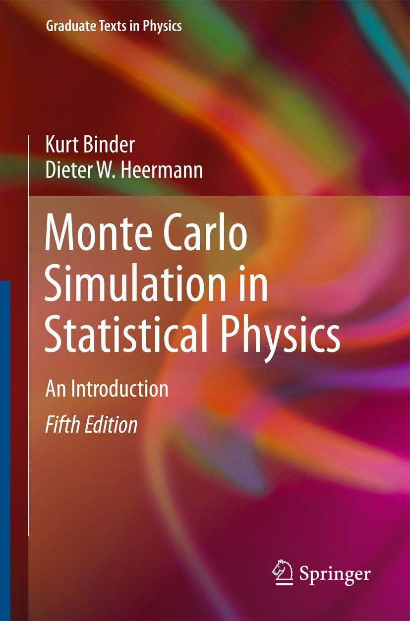 Monte Carlo Simulation In Statistical Physics An Introduction 0 ...