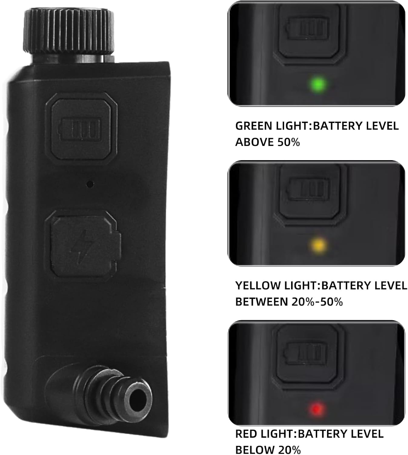 Defog Fan for Goggles with Adjustable Knob, Turbo Button, Hook Loop Patch, Magnetic Snap. Mask Cooling Lenses Anti-Fog Fan Goggles Defogger Runs 6-10H for Airsoft, Work, Cycling, Winter Sports.