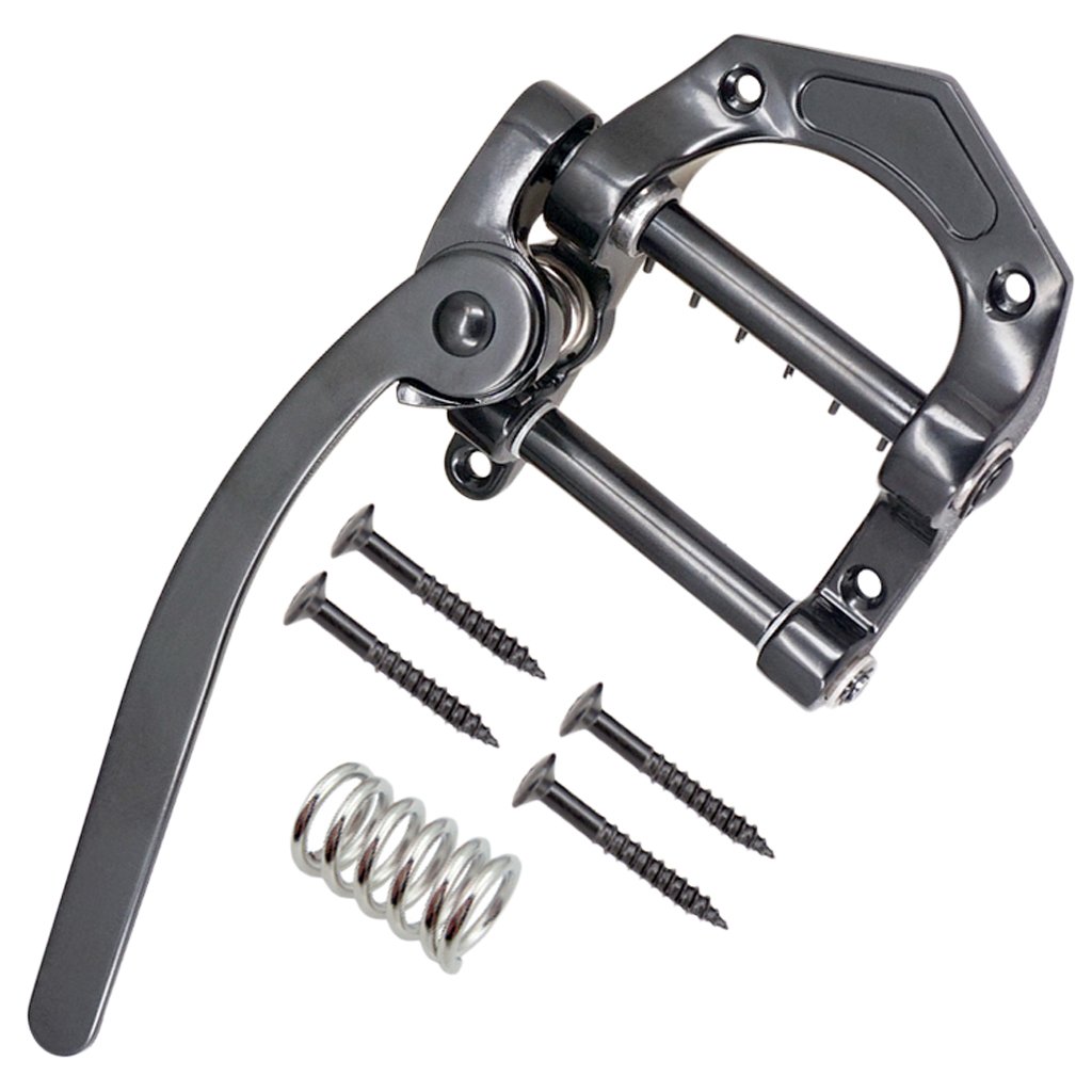 Lot de 2 chevalet de trémolo de rechange pour guitare électrique B5 SG LP Noir