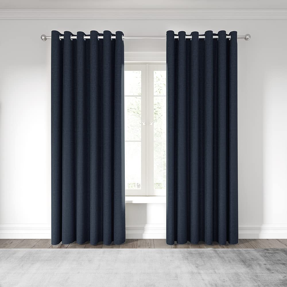 Nicole ScherzingerNalu , Kalo Lined Curtains, Blue