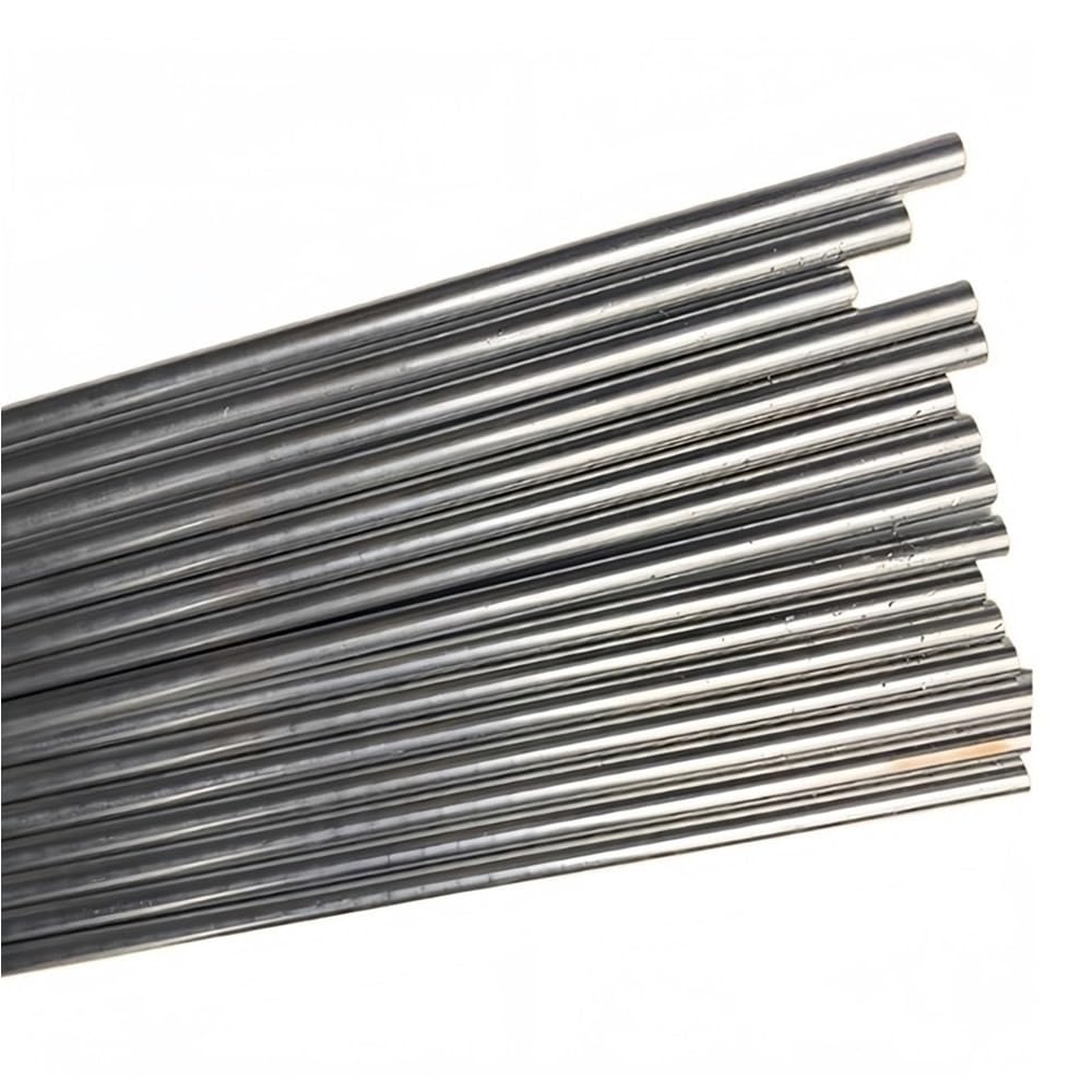 Zestaw aluminiowych prętów okrągłych o małej średnicy – ​​długość 50 cm, pręty ze stopu metalu o niskiej rozszerzalności cieplnej – 5 szt(2.5mm)