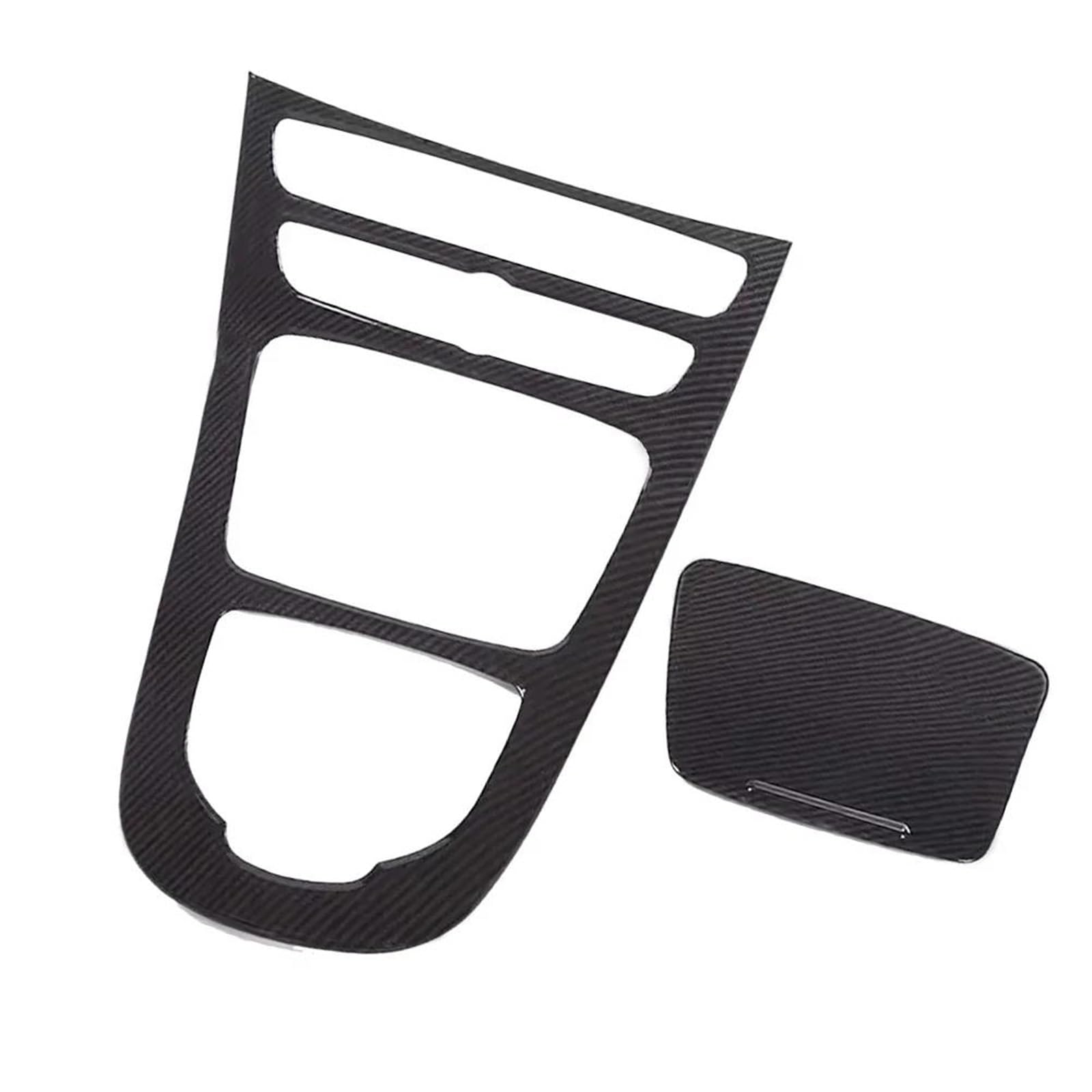 Hgmgfycx Carbon Look Abs Interior Center Console Gear Shift Panel Cover Sticker Trim For Mercedes For Benz E Class W213 2016 2017 2018 Hgmgfycx(Carbon Look)