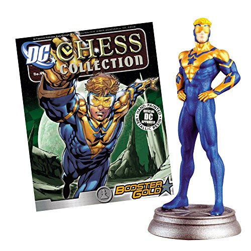 DC Comics Chess Figure & Magazine #61 - Booster Gold White Pawn