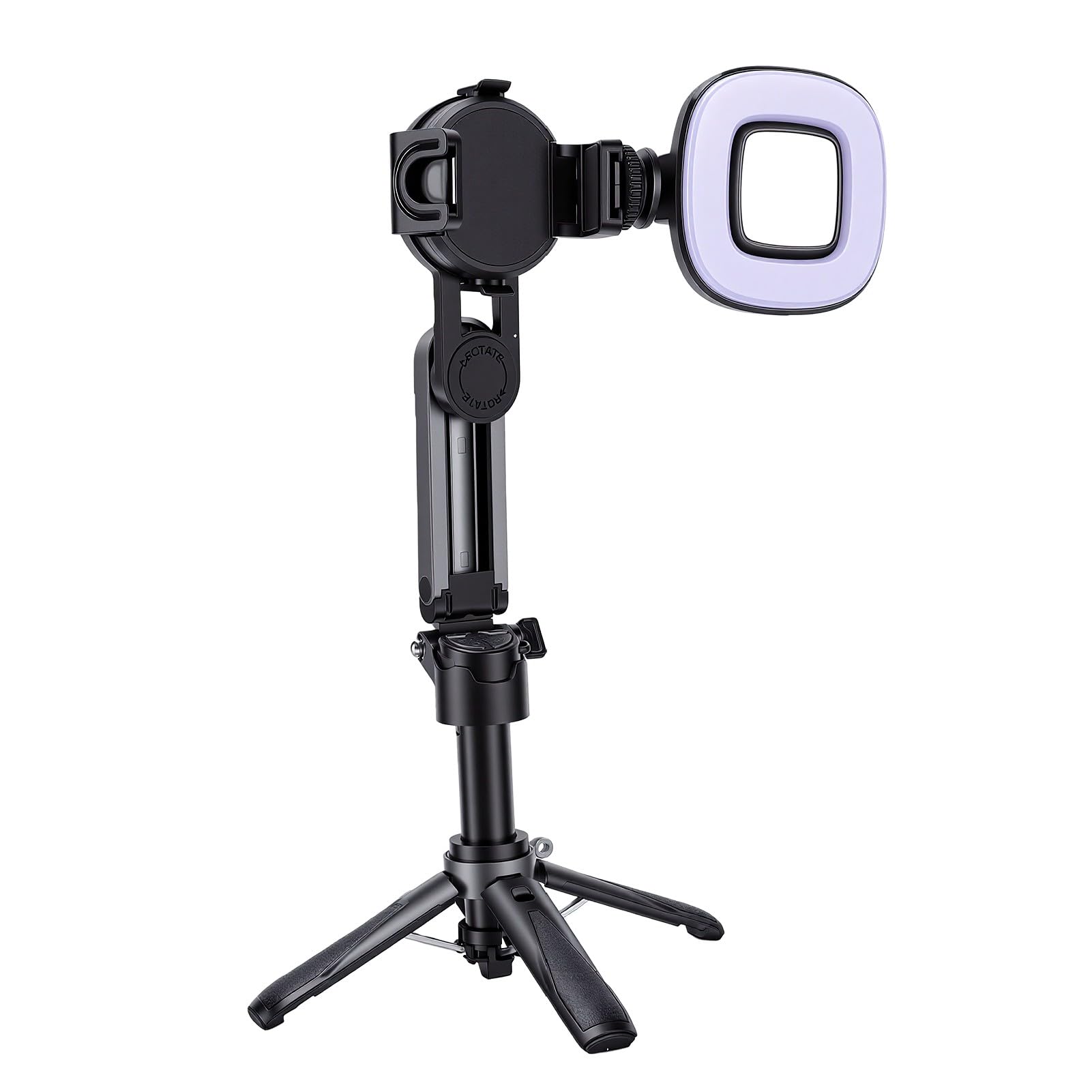 Cryfokt Bastone Selfie Magnetico 18.7in con Telecomando Zoom Estensibile
